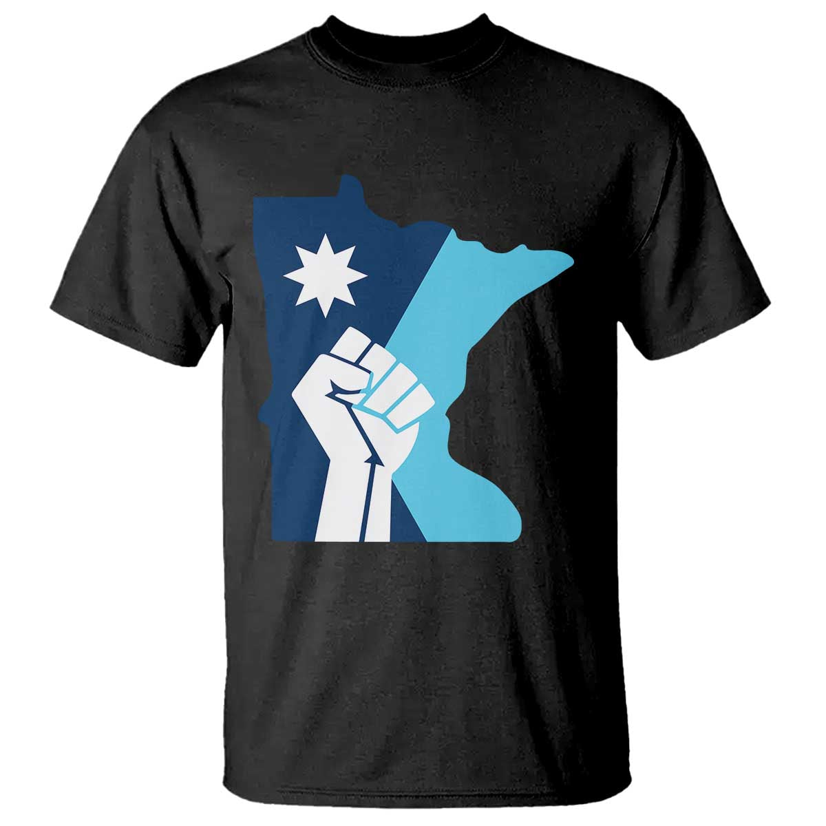 Minnesota Strong Fist Power Graphic T Shirt Social Justice Solidarity
