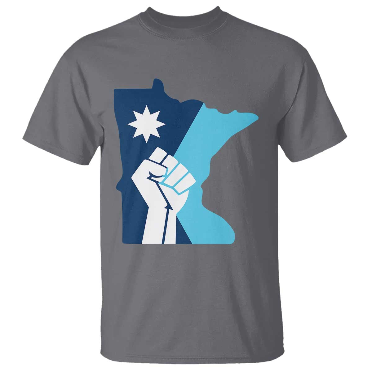 Minnesota Strong Fist Power Graphic T Shirt Social Justice Solidarity