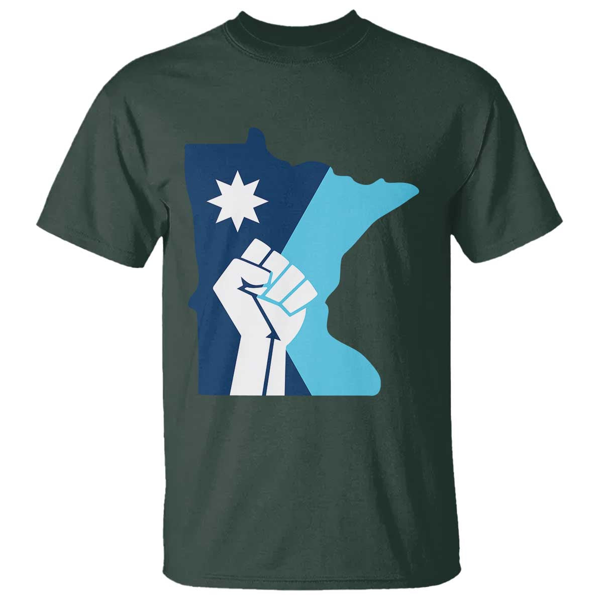 Minnesota Strong Fist Power Graphic T Shirt Social Justice Solidarity