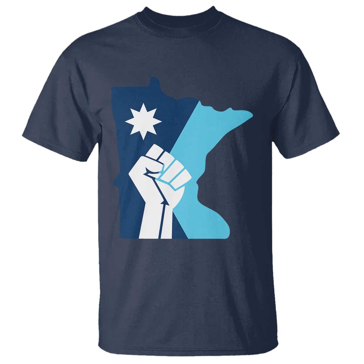 Minnesota Strong Fist Power Graphic T Shirt Social Justice Solidarity