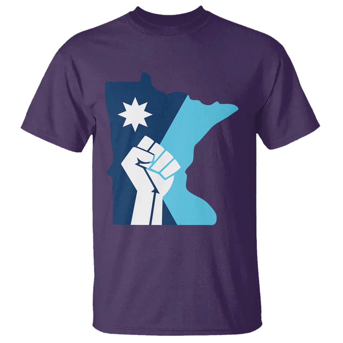 Minnesota Strong Fist Power Graphic T Shirt Social Justice Solidarity