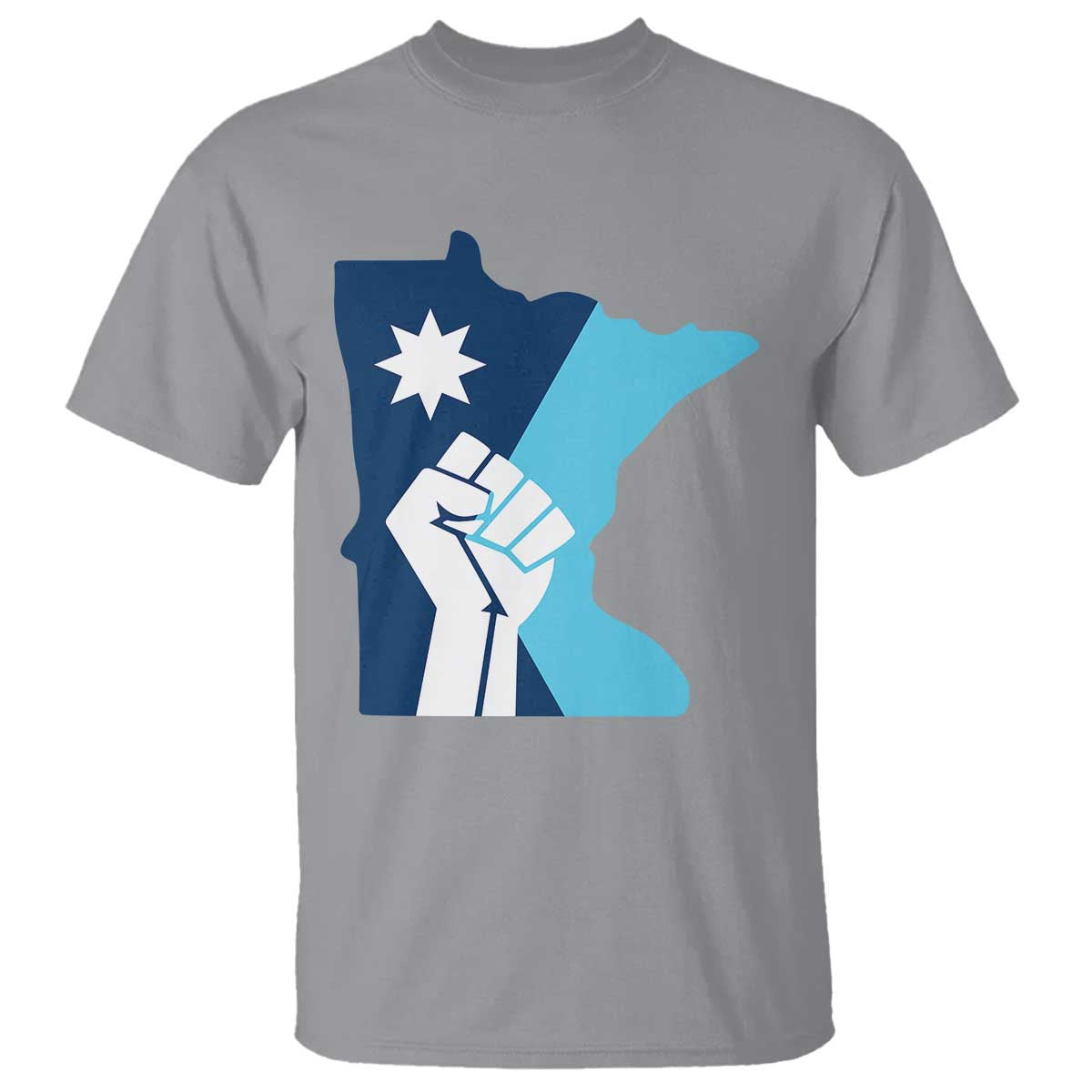 Minnesota Strong Fist Power Graphic T Shirt Social Justice Solidarity
