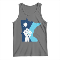 Minnesota Strong Fist Power Graphic Tank Top Social Justice Solidarity
