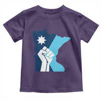 Minnesota Strong Fist Power Graphic Toddler T Shirt Social Justice Solidarity