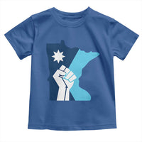 Minnesota Strong Fist Power Graphic Toddler T Shirt Social Justice Solidarity