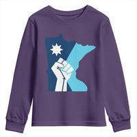 Minnesota Strong Fist Power Graphic Youth Sweatshirt Social Justice Solidarity