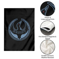 Minnesota Resist Loon Rebellion Emblem Garden Flag