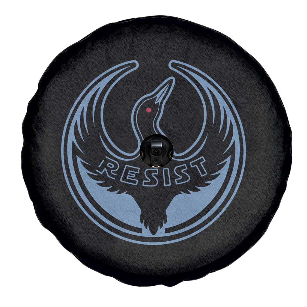 Minnesota Resist Loon Rebellion Emblem Spare Tire Cover