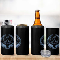 Minnesota Resist Loon Rebellion Emblem 4 in 1 Can Cooler Tumbler