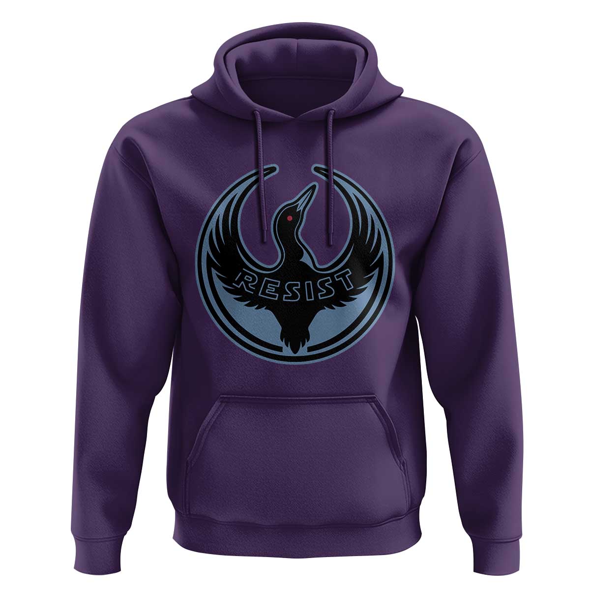 Minnesota Resist Loon Rebellion Emblem Hoodie