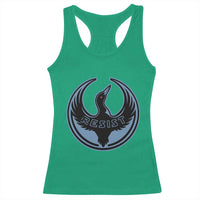 Minnesota Resist Loon Rebellion Emblem Racerback Tank Top