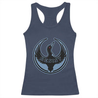 Minnesota Resist Loon Rebellion Emblem Racerback Tank Top