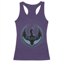 Minnesota Resist Loon Rebellion Emblem Racerback Tank Top