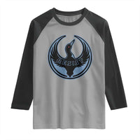 Minnesota Resist Loon Rebellion Emblem Raglan Shirt