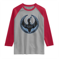 Minnesota Resist Loon Rebellion Emblem Raglan Shirt