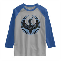 Minnesota Resist Loon Rebellion Emblem Raglan Shirt