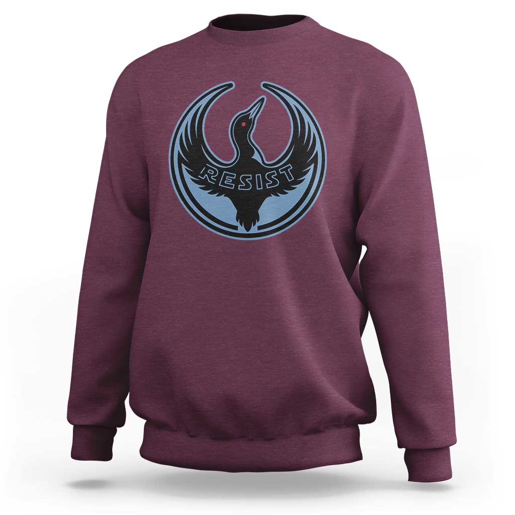 Minnesota Resist Loon Rebellion Emblem Sweatshirt