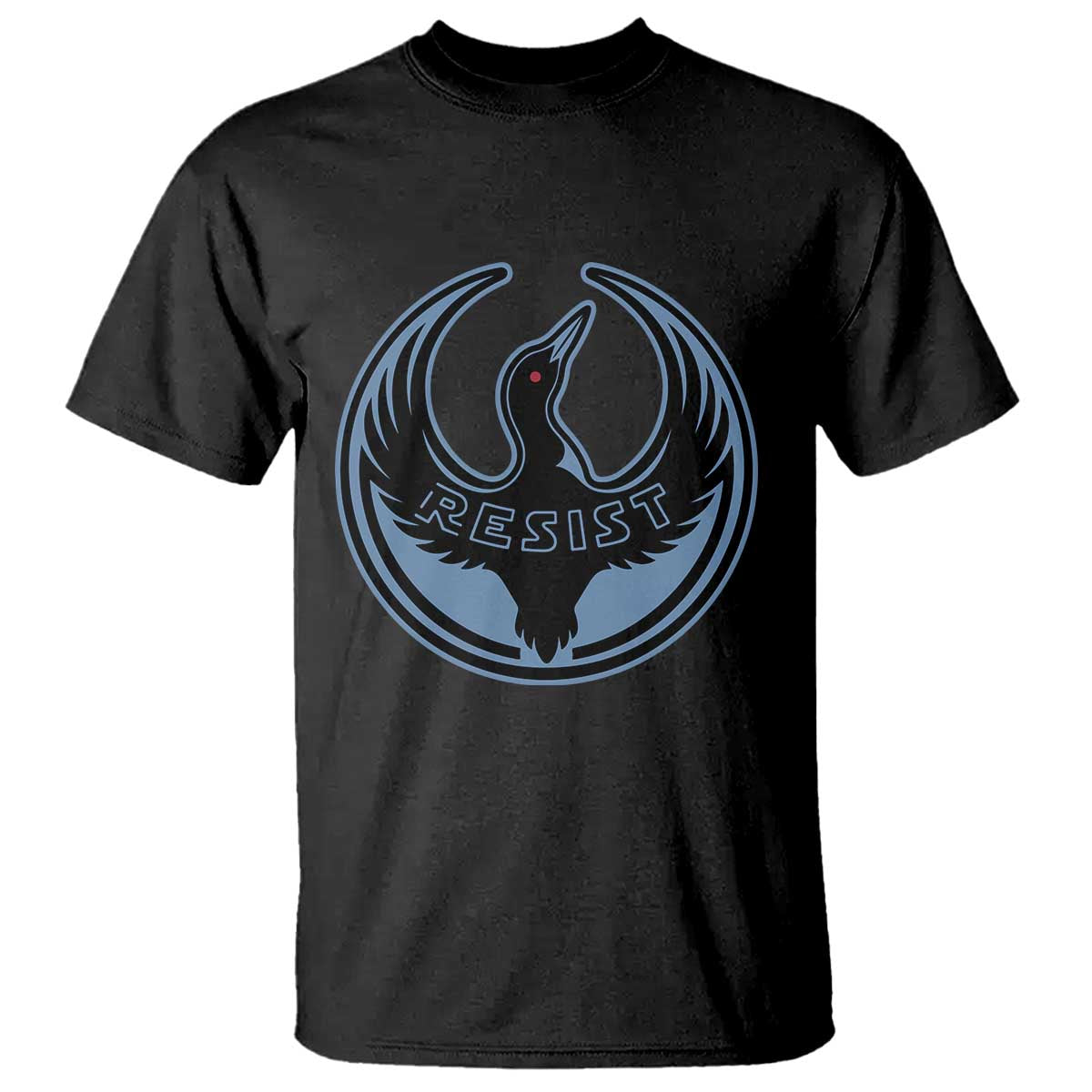 Minnesota Resist Loon Rebellion Emblem T Shirt