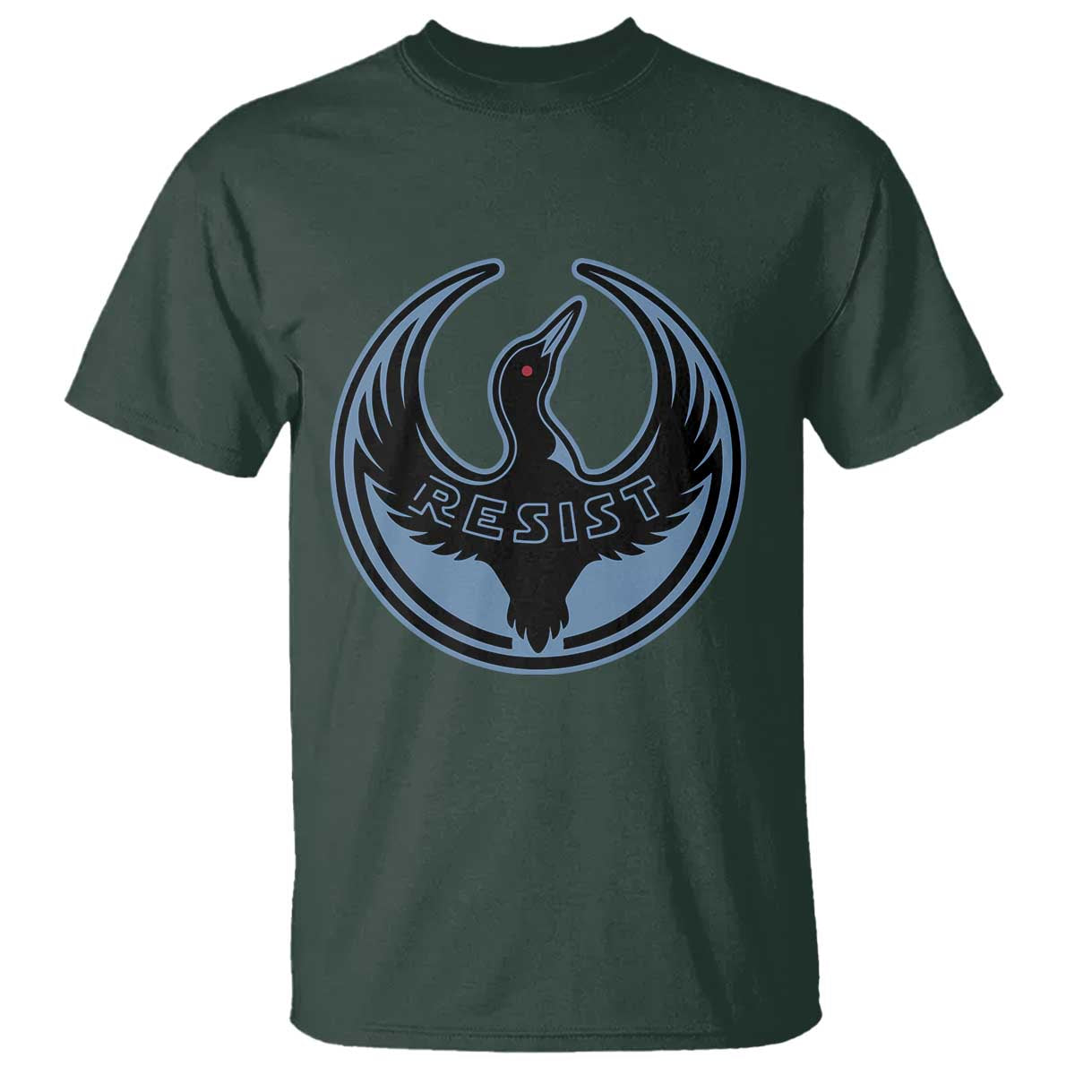 Minnesota Resist Loon Rebellion Emblem T Shirt