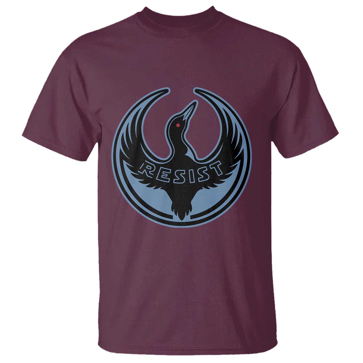 Minnesota Resist Loon Rebellion Emblem T Shirt