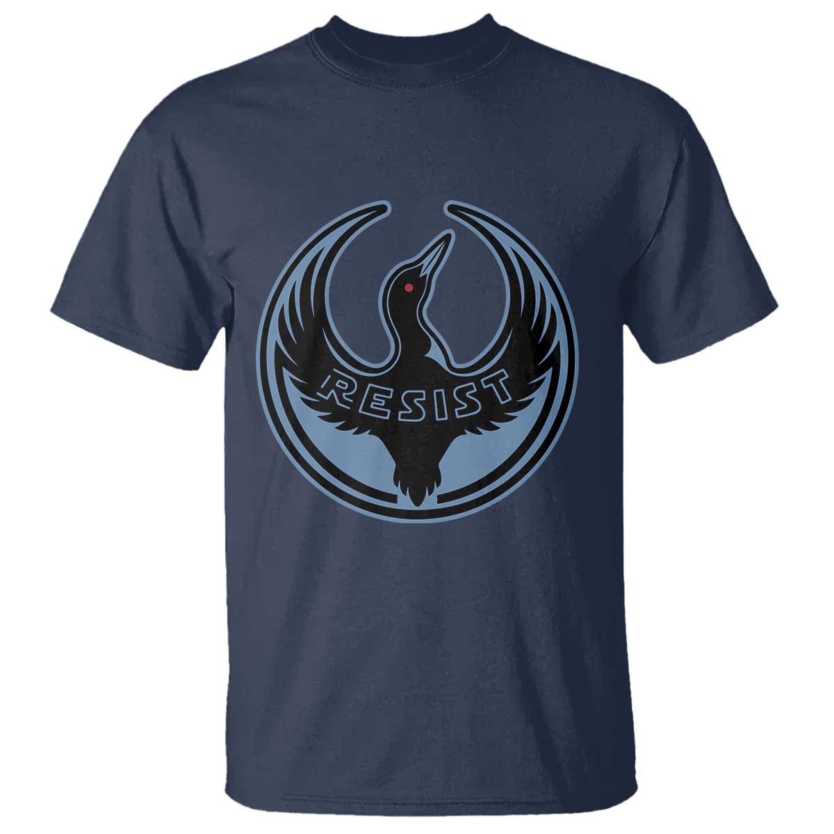 Minnesota Resist Loon Rebellion Emblem T Shirt
