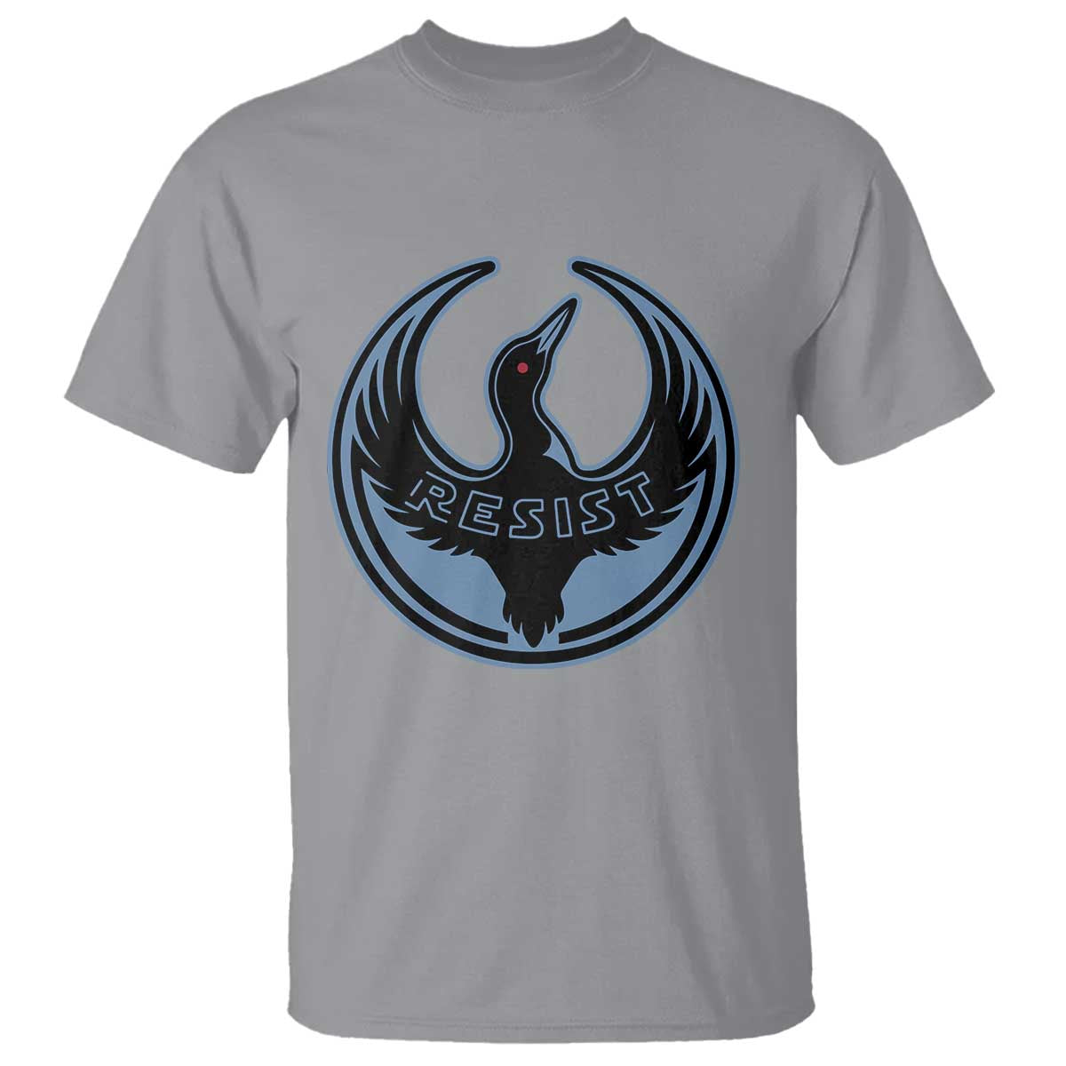 Minnesota Resist Loon Rebellion Emblem T Shirt