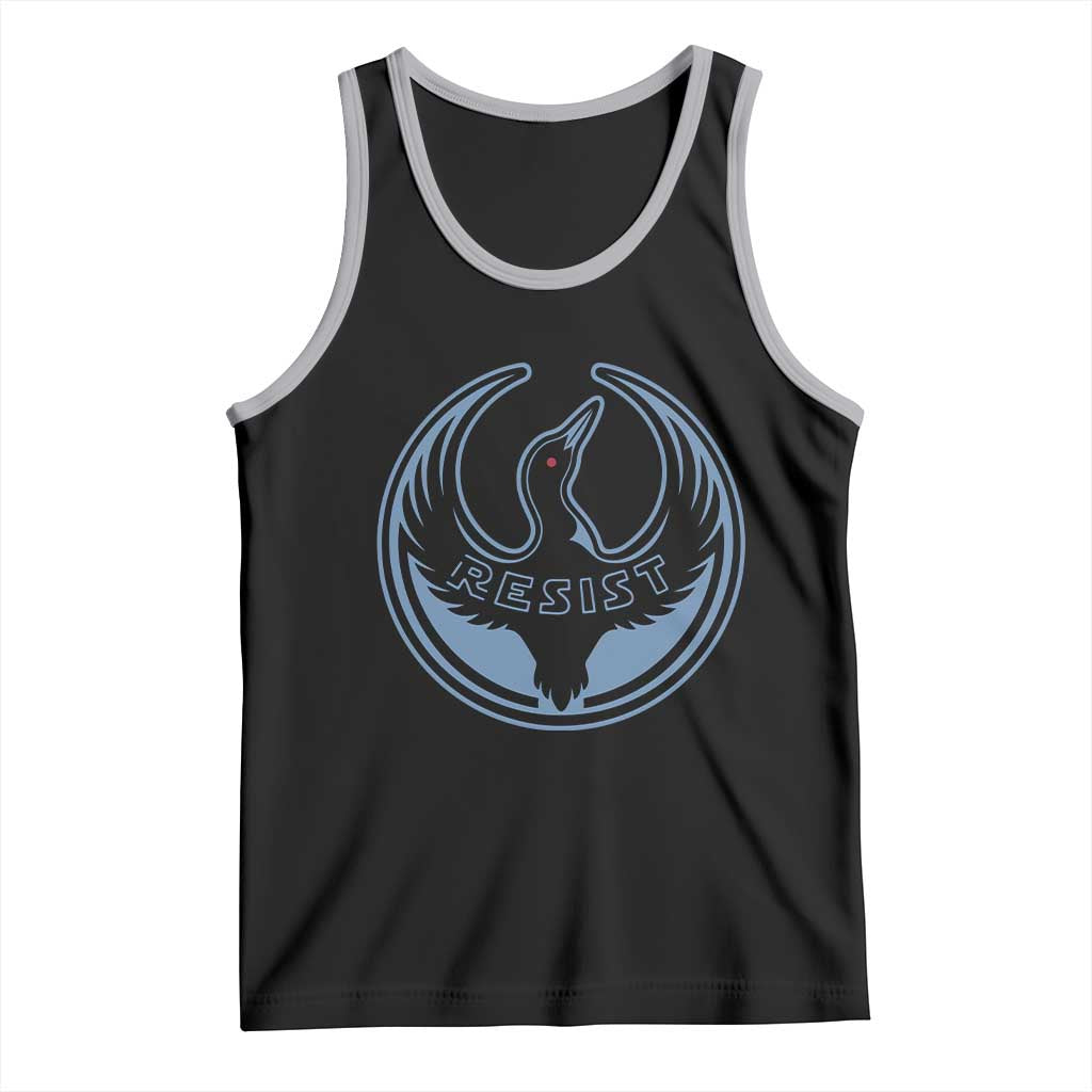 Minnesota Resist Loon Rebellion Emblem Tank Top