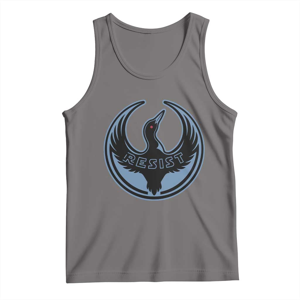 Minnesota Resist Loon Rebellion Emblem Tank Top