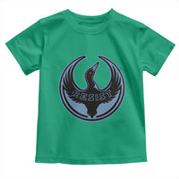 Minnesota Resist Loon Rebellion Emblem Toddler T Shirt