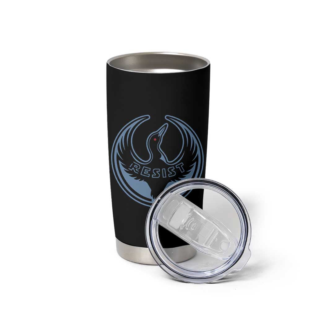 Minnesota Resist Loon Rebellion Emblem Tumbler Cup