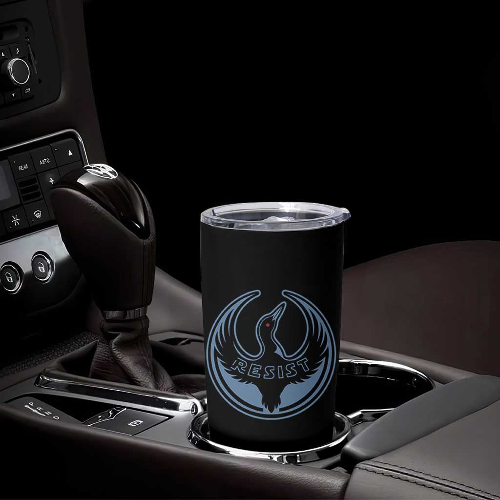 Minnesota Resist Loon Rebellion Emblem Tumbler Cup