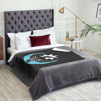 Minnesota Rebel Loon Star Emblem Throw Blanket Rebellion Symbolic Unity Graphic