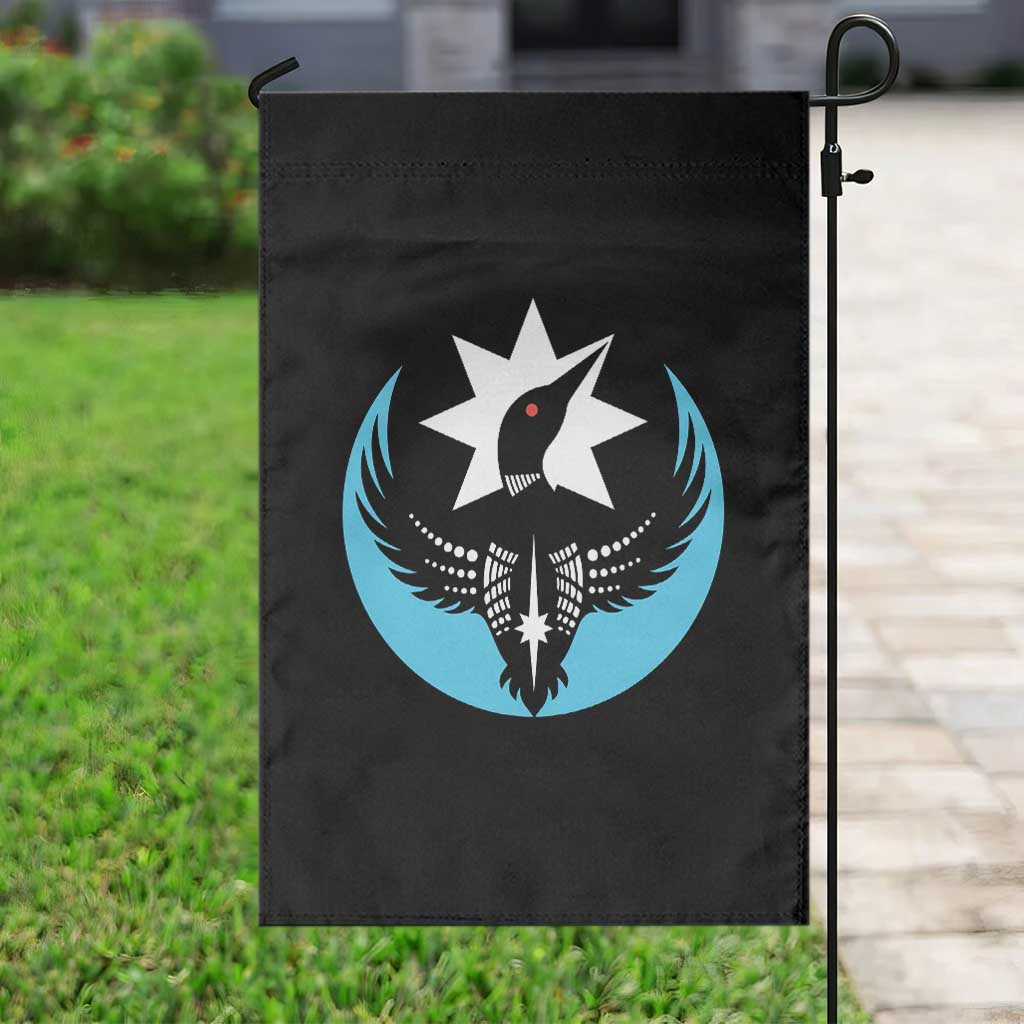 Minnesota Rebel Loon Star Emblem Garden Flag Rebellion Symbolic Unity Graphic