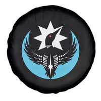 Minnesota Rebel Loon Star Emblem Spare Tire Cover Rebellion Symbolic Unity Graphic