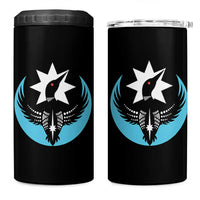 Minnesota Rebel Loon Star Emblem 4 in 1 Can Cooler Tumbler Rebellion Symbolic Unity Graphic