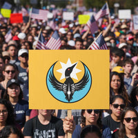 Minnesota Rebel Loon Star Emblem Protest Sign Rebellion Symbolic Unity Graphic