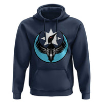 Minnesota Rebel Loon Star Emblem Hoodie Rebellion Symbolic Unity Graphic