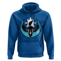 Minnesota Rebel Loon Star Emblem Hoodie Rebellion Symbolic Unity Graphic