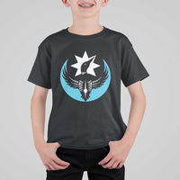 Minnesota Rebel Loon Star Emblem T Shirt For Kid Rebellion Symbolic Unity Graphic