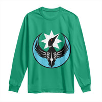 Minnesota Rebel Loon Star Emblem Long Sleeve Shirt Rebellion Symbolic Unity Graphic