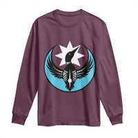 Minnesota Rebel Loon Star Emblem Long Sleeve Shirt Rebellion Symbolic Unity Graphic