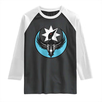Minnesota Rebel Loon Star Emblem Raglan Shirt Rebellion Symbolic Unity Graphic