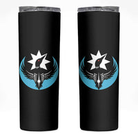 Minnesota Rebel Loon Star Emblem Skinny Tumbler Rebellion Symbolic Unity Graphic