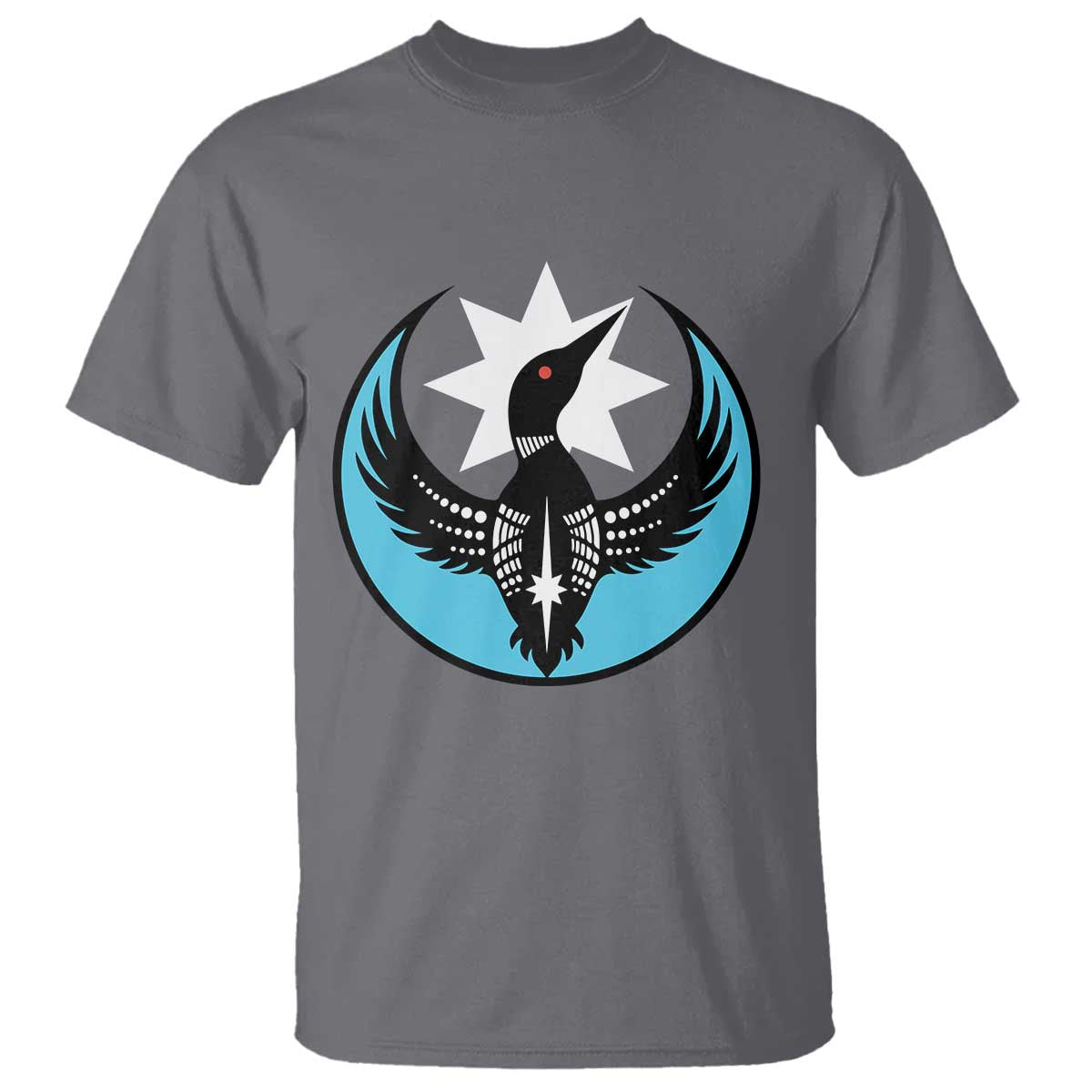 Minnesota Rebel Loon Star Emblem T Shirt Rebellion Symbolic Unity Graphic