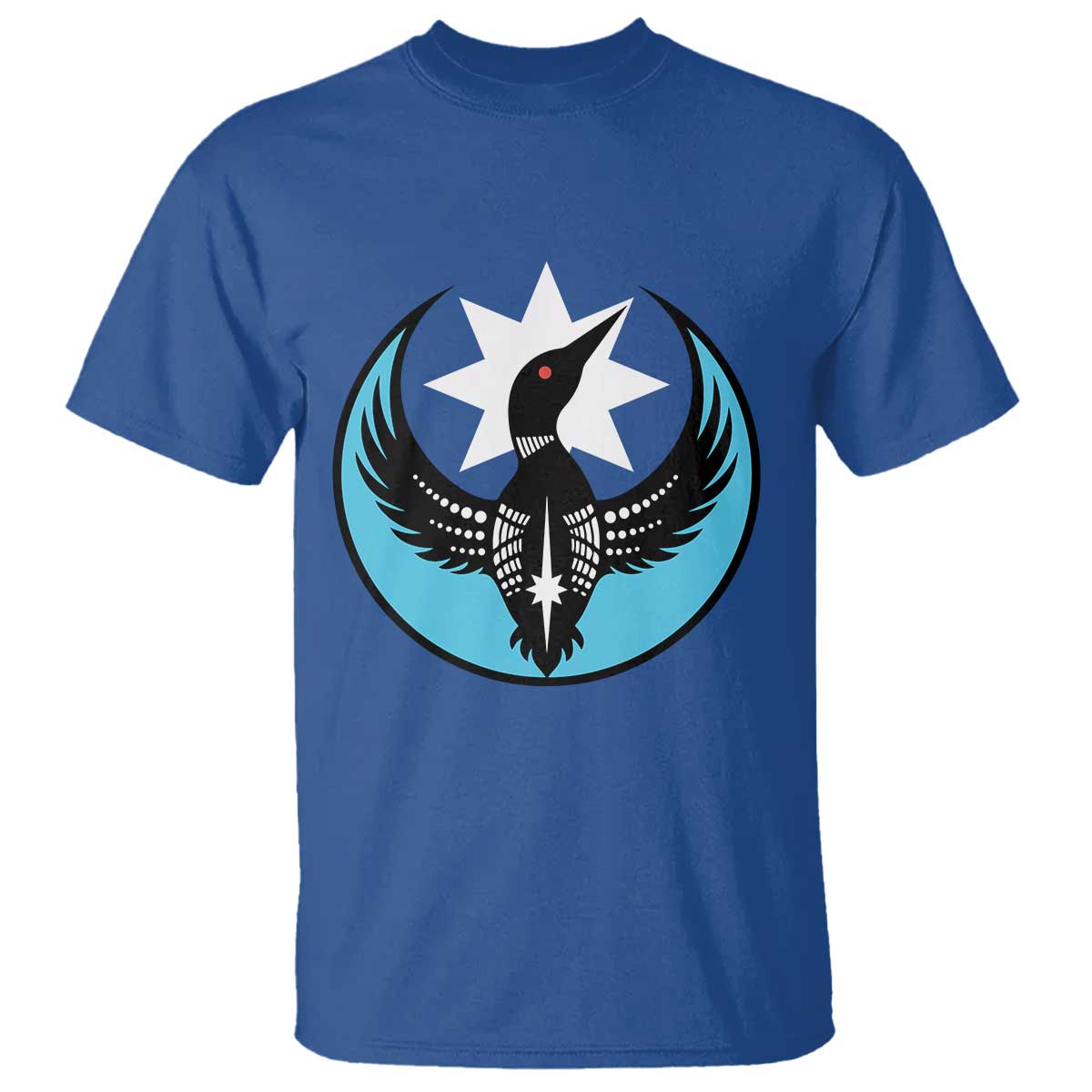 Minnesota Rebel Loon Star Emblem T Shirt Rebellion Symbolic Unity Graphic