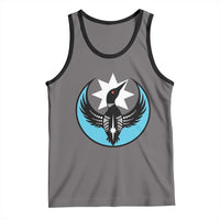 Minnesota Rebel Loon Star Emblem Tank Top Rebellion Symbolic Unity Graphic