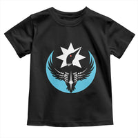 Minnesota Rebel Loon Star Emblem Toddler T Shirt Rebellion Symbolic Unity Graphic