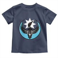 Minnesota Rebel Loon Star Emblem Toddler T Shirt Rebellion Symbolic Unity Graphic