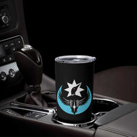 Minnesota Rebel Loon Star Emblem Tumbler Cup Rebellion Symbolic Unity Graphic
