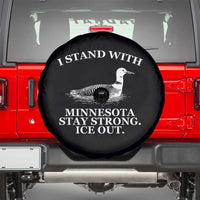 I Stand With Minnesota Resist Loon Spare Tire Cover Stay Strong Ice Out Protest